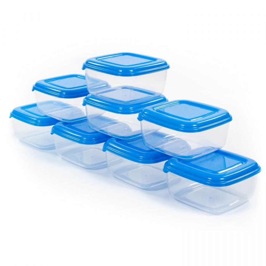 Ёмкость №37 квадратная с крышкой, 1,5 литра (v2)