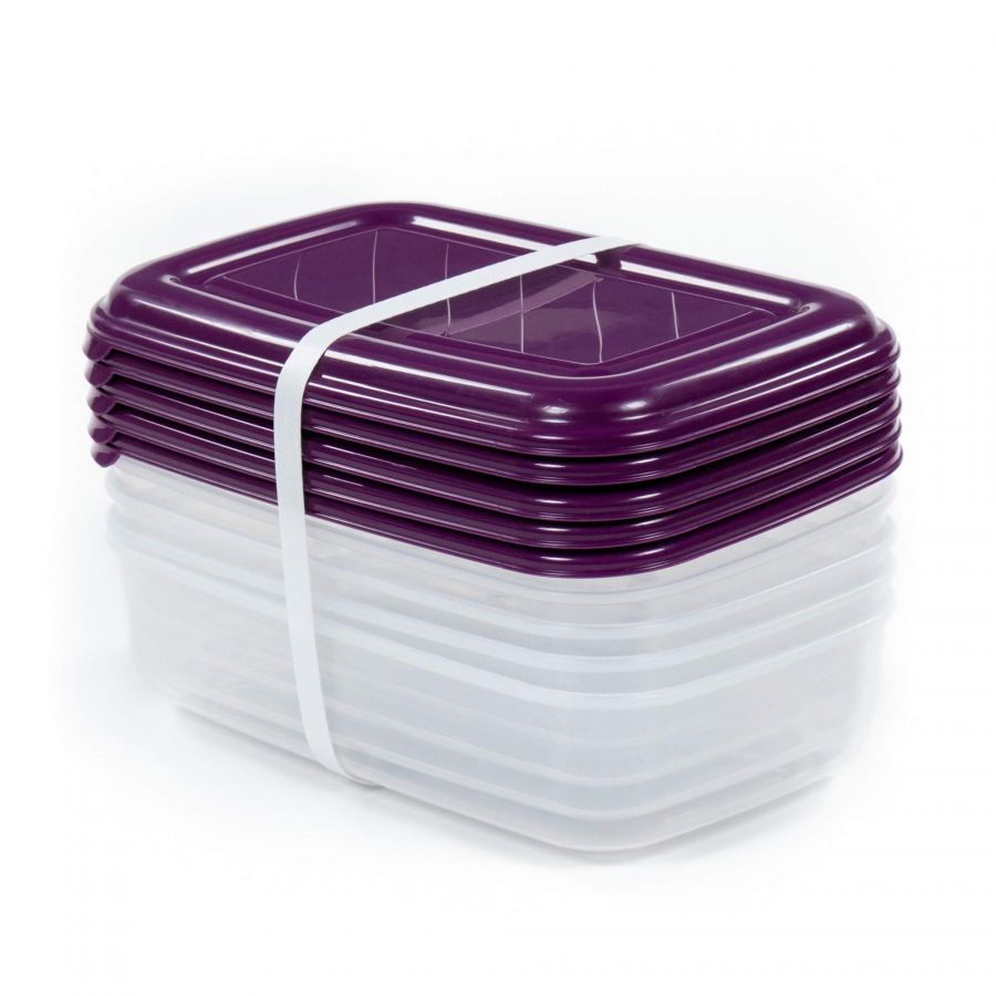 Ёмкость №40 прямоугольная с крышкой, 1,6 литра (v2)