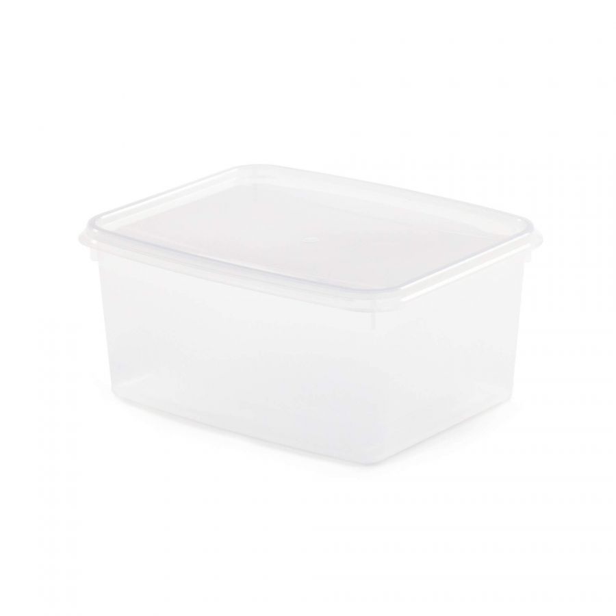 Ёмкость №48 прямоугольная с крышкой, 2 литра
