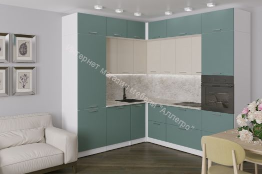 Кухонный гарнитур Глория гранд прайм 2200х2500 мм