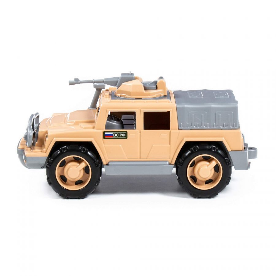 Автомобиль-джип военный "Защитник-Сафари" №1 с 1-м пулемётом