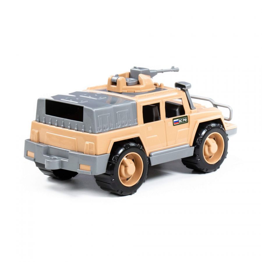 Автомобиль-джип военный "Защитник-Сафари" №1 с 1-м пулемётом (в коробке)