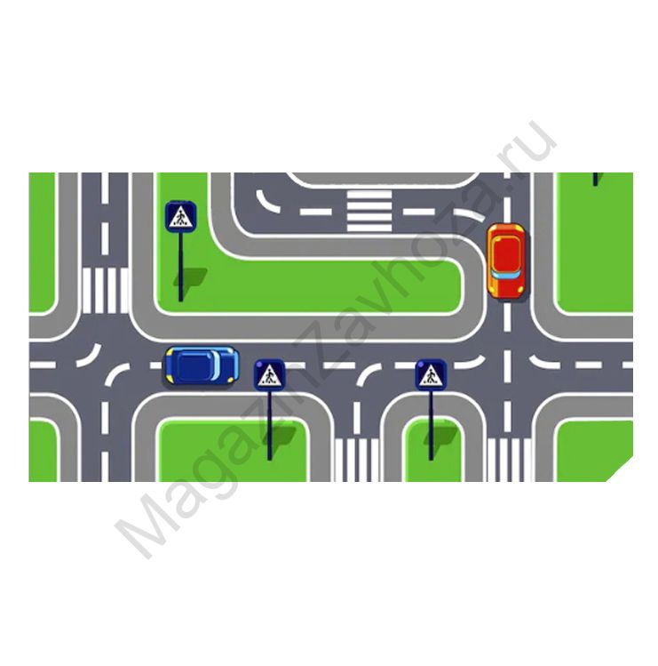 ИГРОВОЕ ПОЛЕ ДЛЯ МНОГОФУНКЦИОНАЛЬНОГО СТОЛА ГОРОД -2 930Х400ММ