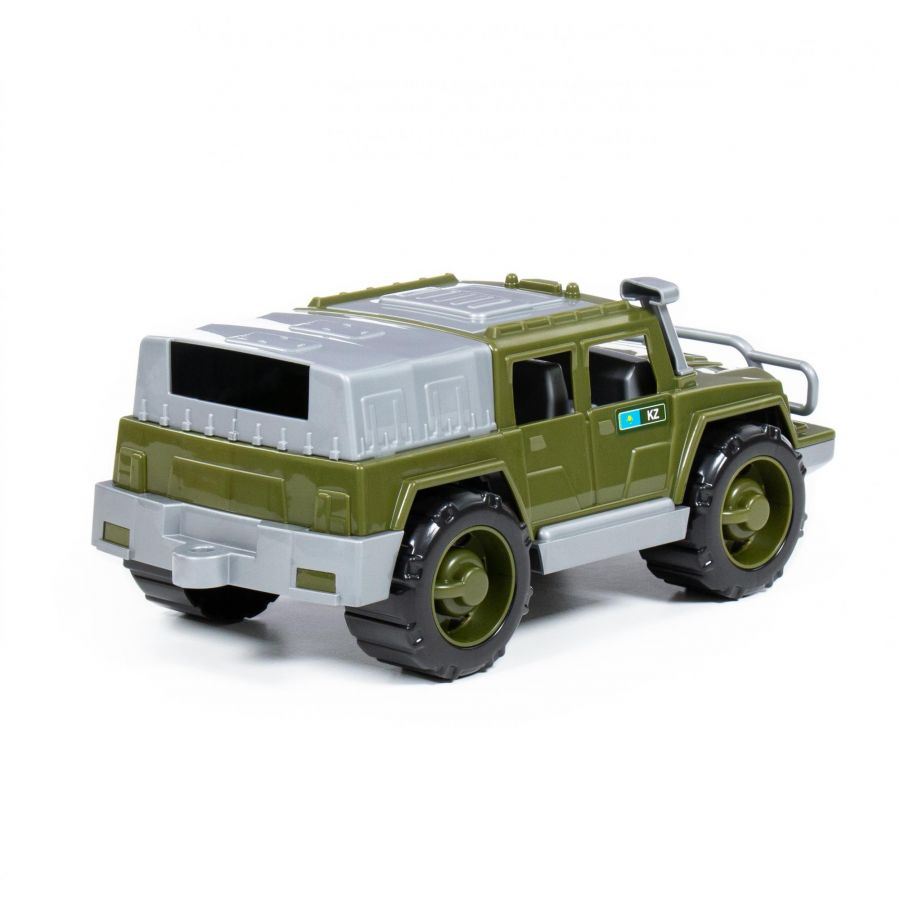Автомобиль-джип военный "Защитник" №1 (KZ) (в коробке)