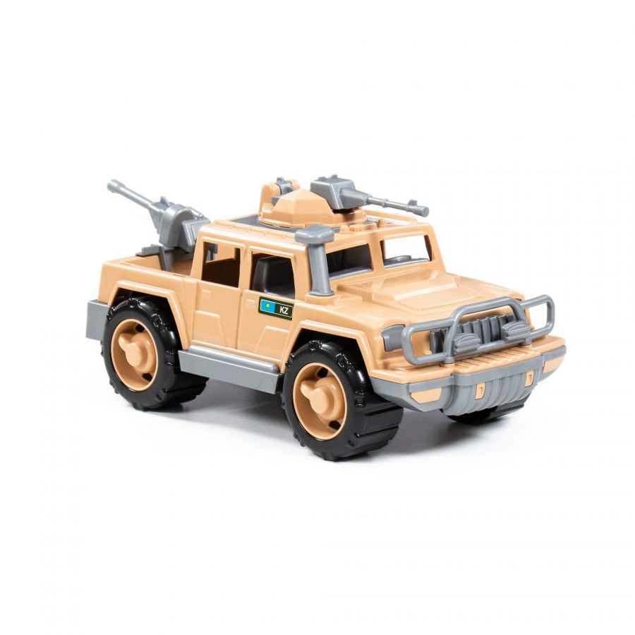 Автомобиль-пикап военный "Защитник-Сафари" с 2-мя пулемётами (KZ) (в коробке)
