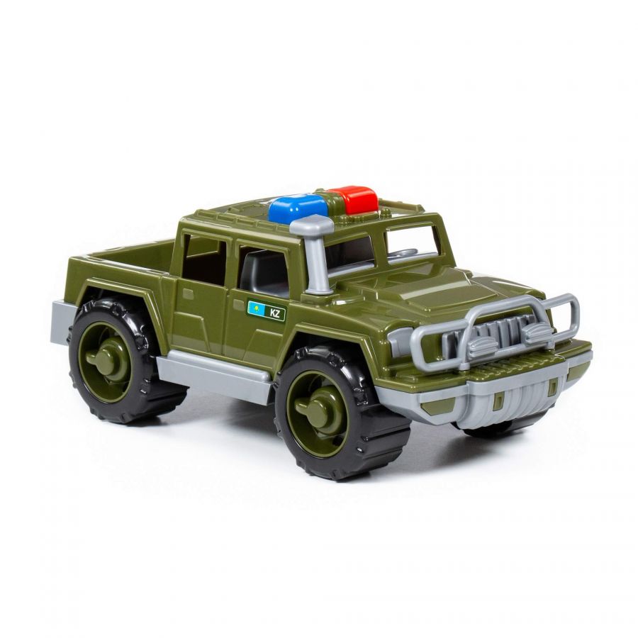 Автомобиль-пикап военный патрульный "Защитник" (KZ) (в коробке)
