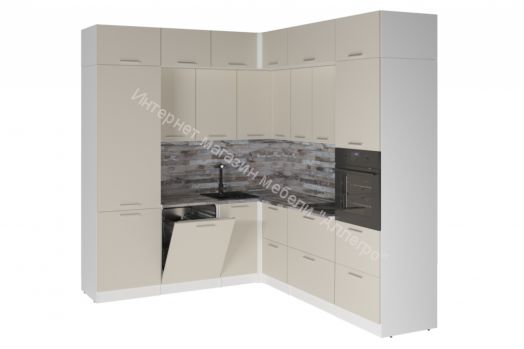 Кухонный гарнитур Дюна гранд прайм 2200х2500 мм