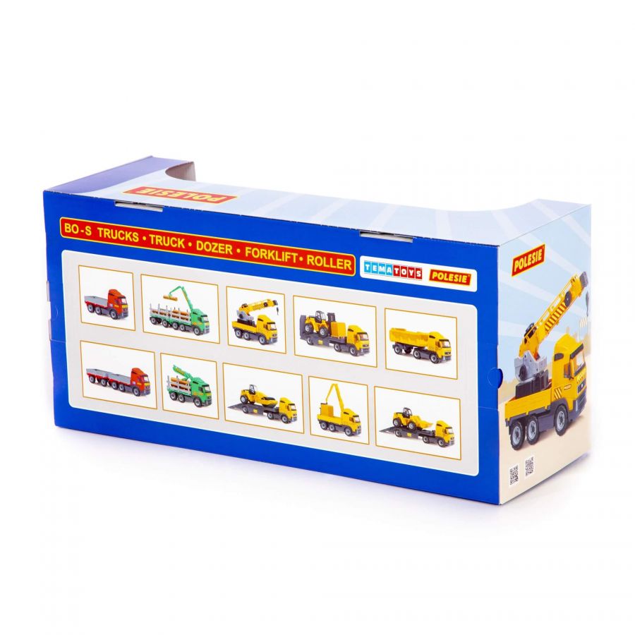 Автомобиль бортовой с прицепом (в коробке)