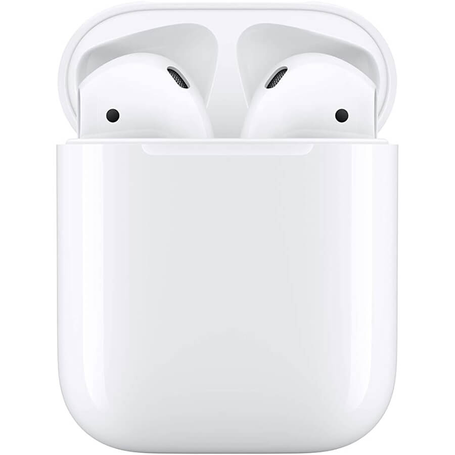 НАУШНИКИ APPLE AIRPODS 2 (БЕЗ БЕСПРОВОДНОЙ ЗАРЯДКИ ЧЕХЛА) MV7N2