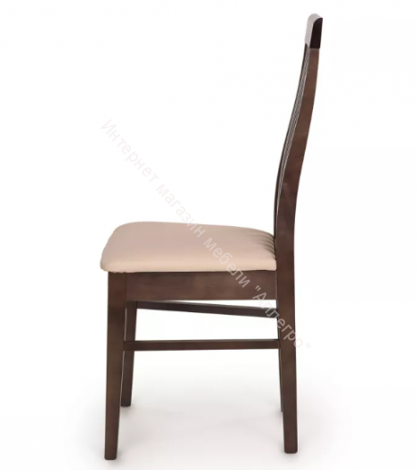 Стул "Монреаль" 02 Венге (С5 тон 7) экокожа крем