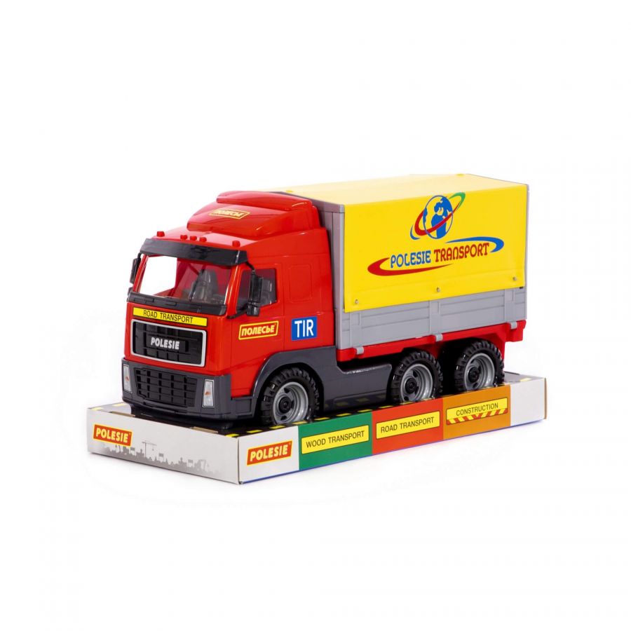 Автомобиль бортовой тентовый (в лотке)