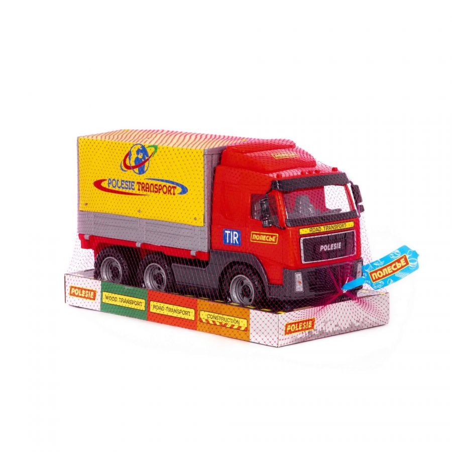 Автомобиль бортовой тентовый (в лотке)