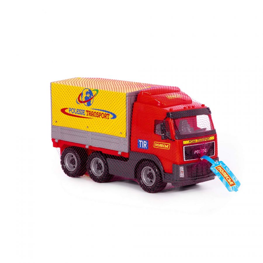 Автомобиль бортовой тентовый (в сеточке)