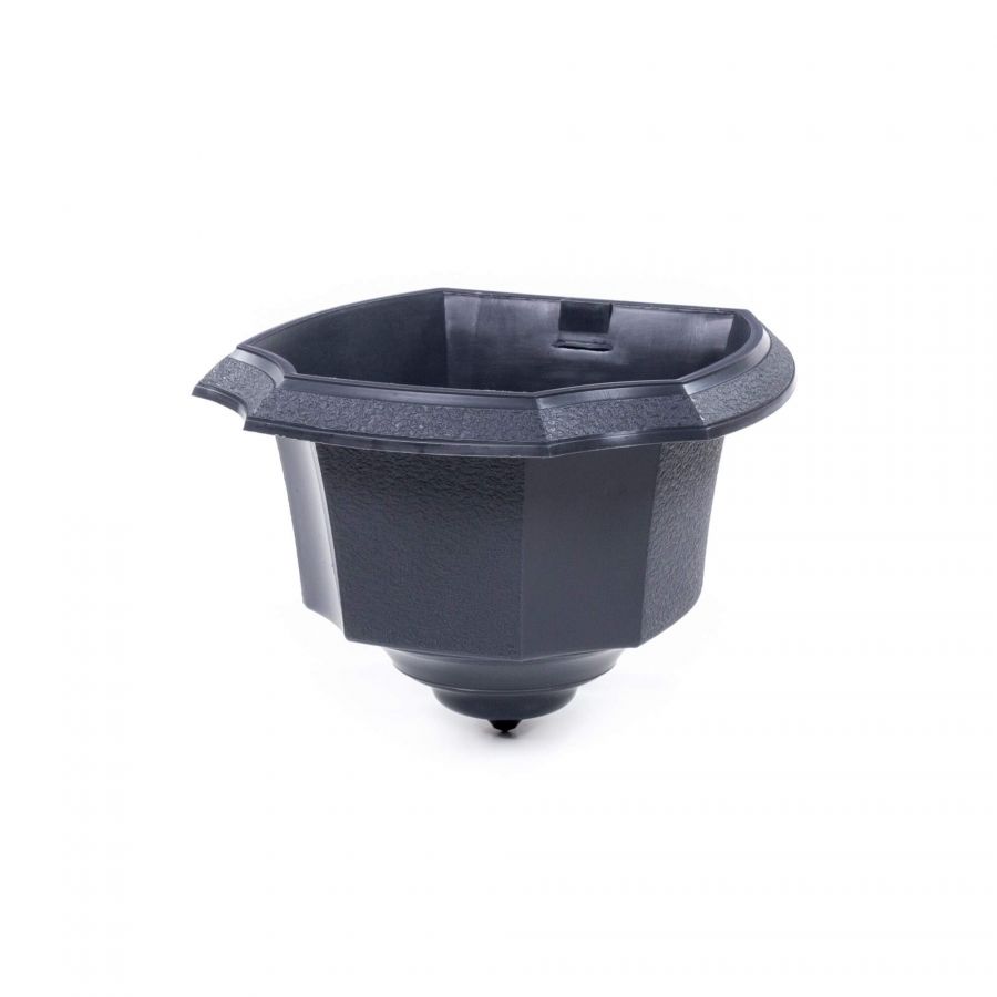 Горшок цветочный настенный "Ника" h=130 мм - 4 л