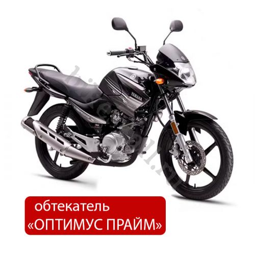 Пластик передний Оптимус Прайм YBR 125 черный