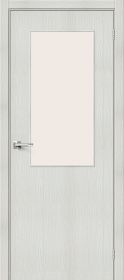 Межкомнатная Дверь с Экошпоном Bravo Браво-7 Bianco Veralinga / Magic Fo, 700x2000, 800x2000, 900x2000мм ( полотно) / Браво.