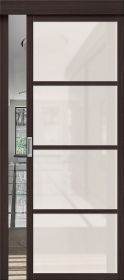 Межкомнатная Дверь с Экошпоном Bravo Твигги-11.3 Wenge Melinga / Magic Fog 600x2000, 700x2000, 800x2000, 900x2000мм  (полотно)  / Браво.