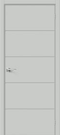 Межкомнатная Дверь Винил Bravo Граффити-1.Д Grey Pro 600x2000, 700x2000, 800x2000, 900x2000мм  (полотно) / Браво.