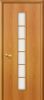 Межкомнатная Дверь Финиш Флекс Bravo 2С Л-12 МиланОрех / Сатинато  700x2000, 800x2000, 900x2000мм (полотно) / Браво.