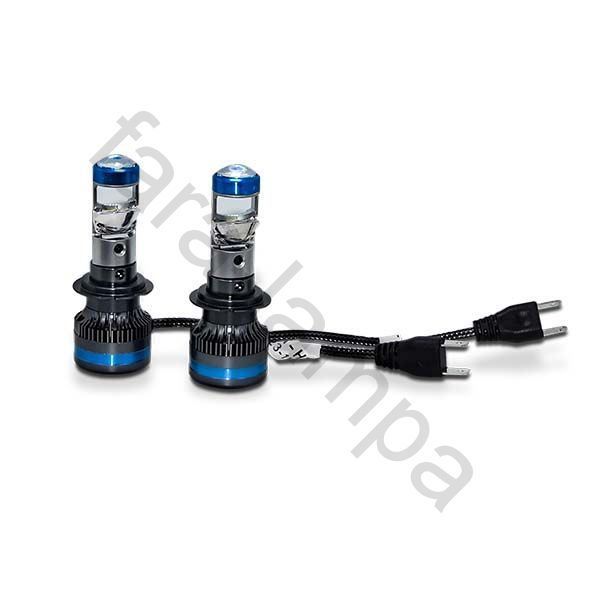 Светодиодные лампы с линзами в фары цоколь H7