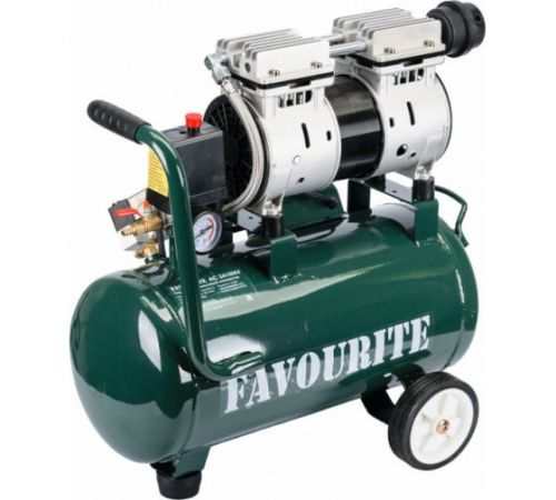 Компрессор поршневой безмасляный FAVORITE AC 2416NV  (1600Вт,160л/мин.8бар.) *1