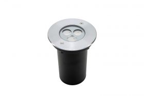Светильник Встраиваемый Ландшафтный DesignLed DL-2116R2-4-RGBWW-24 24Вт, Серебро, Черный, Теплое Белое Свечение / СВГ 007660.