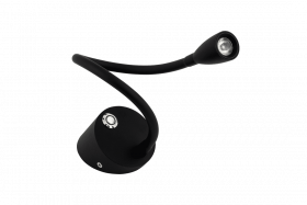 Светильник Настенный DesignLed BED BQ003104-A-3-DIM-BL-WW 3Вт Черный, Теплое Белое Свечение / СВГ 005536.