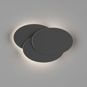 Светильник Настенный DesignLed O-SHADE GW-6809R-12-BL-WW 12Вт Черный, Теплое Белое Свечение / СВГ 003205.