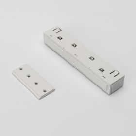 Коннектор Прямой для Накладных Шинопроводов SWG SY-LINK-CN-DS-WH Белый / СВГ 013590.