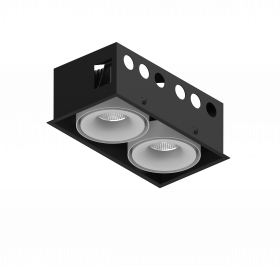 Корпус Светильника SWG PRO COMBO-CRD2-WH Черный, Белый, Двойной / СВГ 006673.