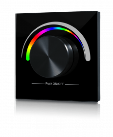 Валкодер EasyDim W-RGB-B Чёрный / СВГ 001540.