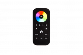 Пульт с Сенсорным Кольцом Easydim ES-B-R4S-RGBW Чёрный / СВГ 011305.