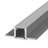 Профиль Алюминиевый Встраиваемый в Гипсокартон DesignLed LG16-R Серебро / СВГ 010360.