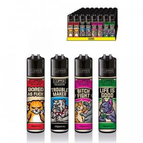 Зажигалка Clipper Vintage Mascots