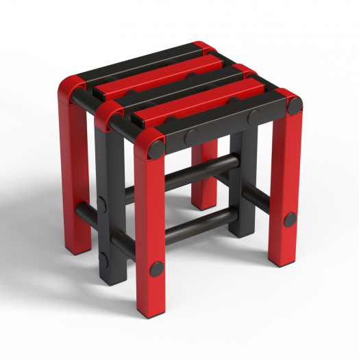 Табурет пластиковый для бассейна