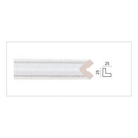 Багет Cosca Угол  C1025-30S Д2400хШ25хТ25 мм / Коска.