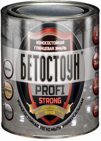 Бетостоун PROFI «STRONG» Красковия 0.5кг Эмаль для Бетонных, Деревянных и Металлических Полов, Белая / Красковия.