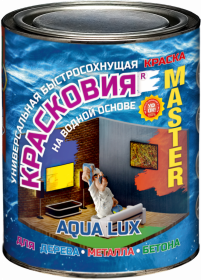 Красковия MASTER «AQUA LUX» Красковия 1.0кг Белая, Универсальная Краска на Водной Основе / Красковия.