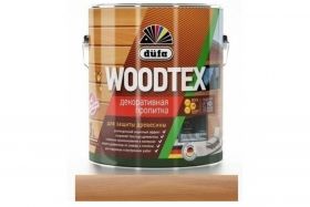 Пропитка Dufa Woodtex 9л Тик для Дерева Алкидная с Твердым Воском в Составе / Дюфа Вудтекс.*