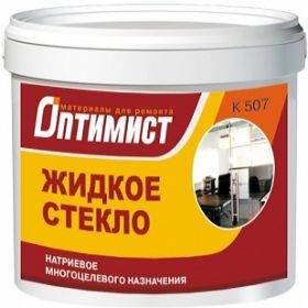 Жидкое Стекло Натриевое Оптимист К507 15кг Устойчивость к Высоким Температурам.
