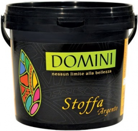 Декоративное Покрытие Domini Stoffa Oro Scuro 1л с Эффектом Шелка / Домини.