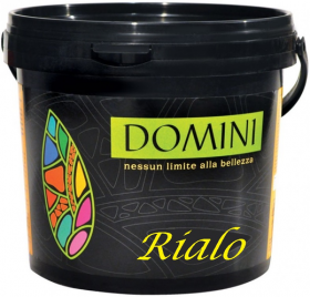 Декоративное Покрытие Domini Rialo Grande Oro 5л с Эффектом Песка / Домини.