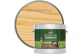 Масло Деревозащитное Dufa Wood Oil Terrace 0.9л Лиственница, Полуматовое для Террас и Садовой Мебели/ Дюфа.