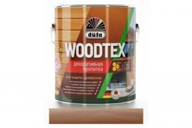 Пропитка Dufa Woodtex 0.9л Махагон для Дерева Алкидная с Твердым Воском в Составе / Дюфа Вудтекс.