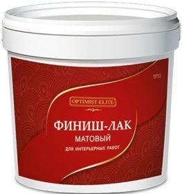 Финиш-Лак Optimist-Elite D732 1кг Матовый для Интерьерных Работ / Оптимист Д732.