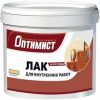 Лак Универсальный Оптимист L210 0.9кг Глянцевый, Акриловый, Бесцветный, для Внутренних и Наружных Работ.