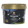 Краска 9л Eskaro Veranda Matt Белая, Матовая для Деревянных Фасадов / Эскаро