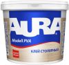 Клей ПВА Столярный Aura Modell PVA 5л для Элементов Мебели, Дерева, Фанеры и Бумаги / Аура.