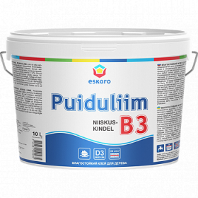 Влагостойкий Клей 1л Eskaro B3 Niiskuskindel Puiduliim для Древесины.