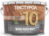 Защиты и Декор Древесины Текстурол Wood Aqua Matt 0.8л Белый, Акриловая, Матовая для Внутренних и Наружных Работ.